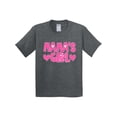 thumbnail image 1 of Inktastic Mama's Girl Pink with Hearts Youth T-Shirt, 1 of 5