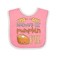 thumbnail image 1 of Inktastic Mama's Lil' Pumpkin Pie Cute Baby Thanksgiving Design Boys or Girls Baby Bib, 1 of 4