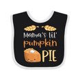 thumbnail image 1 of Inktastic Mama's Lil' Pumpkin Pie Cute Baby Thanksgiving Design Boys or Girls Baby Bib, 1 of 4