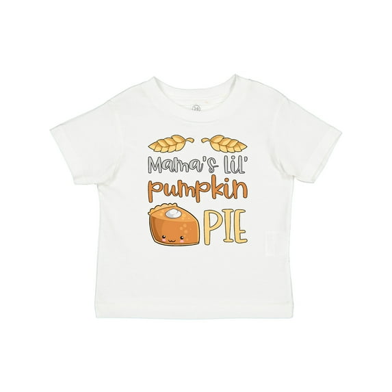 Inktastic Mama's Lil' Pumpkin Pie Cute Baby Thanksgiving Design Boys or Girls Baby T-Shirt