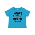 thumbnail image 1 of Inktastic Mama's Little Bestie with Arrow and Hearts Boys or Girls Baby T-Shirt, 1 of 5