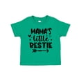 thumbnail image 1 of Inktastic Mama's Little Bestie with Arrow and Hearts Boys or Girls Toddler T-Shirt, 1 of 5