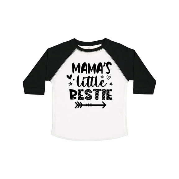 Inktastic Mama's Little Bestie with Arrow and Hearts Boys or Girls Toddler T-Shirt