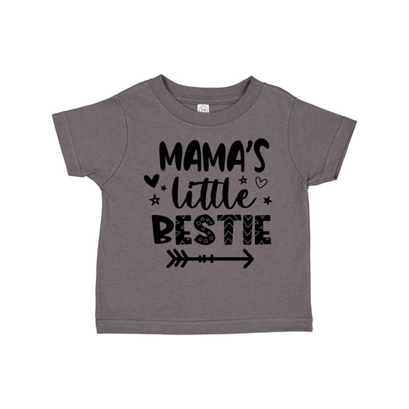 Inktastic Mama's Little Bestie with Arrow and Hearts Boys or Girls Toddler T-Shirt
