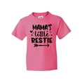 thumbnail image 1 of Inktastic Mama's Little Bestie with Arrow and Hearts Youth T-Shirt, 1 of 5