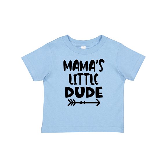 Inktastic Mama's Little Dude with Arrow Boys Baby T-Shirt