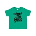 thumbnail image 1 of Inktastic Mama's Little Dude with Arrow Boys Baby T-Shirt, 1 of 5