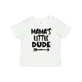 thumbnail image 1 of Inktastic Mama's Little Dude with Arrow Boys Baby T-Shirt, 1 of 5