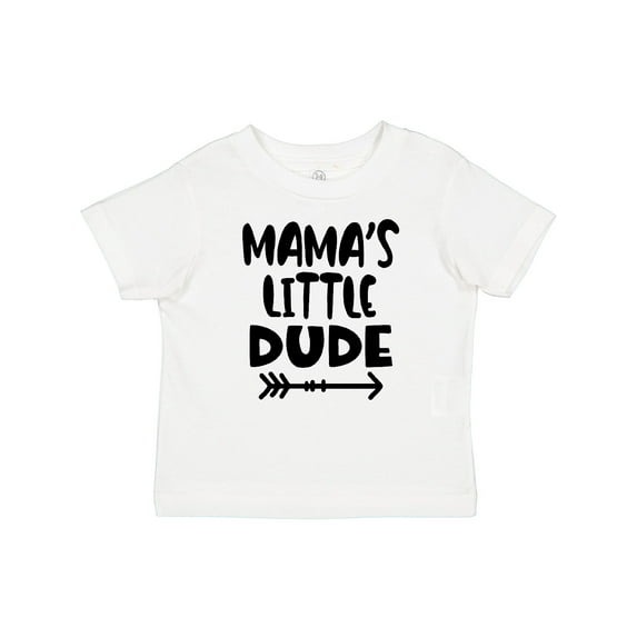 Inktastic Mama's Little Dude with Arrow Boys Baby T-Shirt