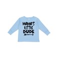 thumbnail image 1 of Inktastic Mama's Little Dude with Arrow Boys Long Sleeve Toddler T-Shirt, 1 of 5