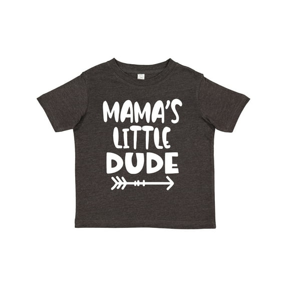 Inktastic Mama's Little Dude with Arrow Boys Toddler T-Shirt
