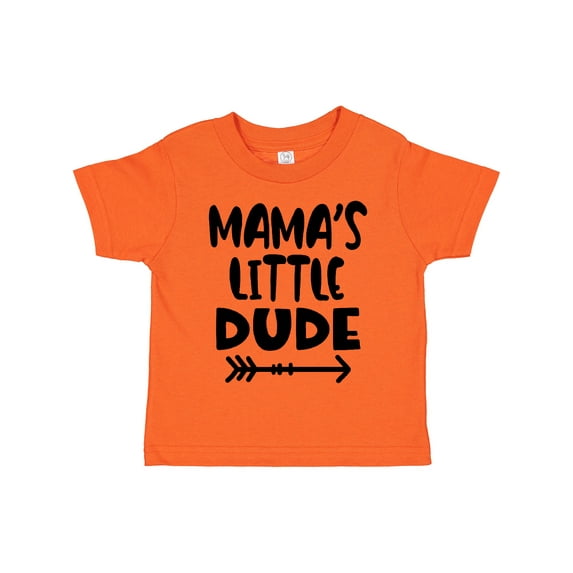 Inktastic Mama's Little Dude with Arrow Boys Toddler T-Shirt