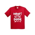 thumbnail image 1 of Inktastic Mama's Little Dude with Arrow Youth T-Shirt, 1 of 5
