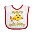 thumbnail image 1 of Inktastic Mama's Little Guppy Cute Yellow Fish Boys or Girls Baby Bib, 1 of 4
