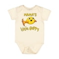 thumbnail image 1 of Inktastic Mama's Little Guppy Cute Yellow Fish Boys or Girls Baby Bodysuit, 1 of 5