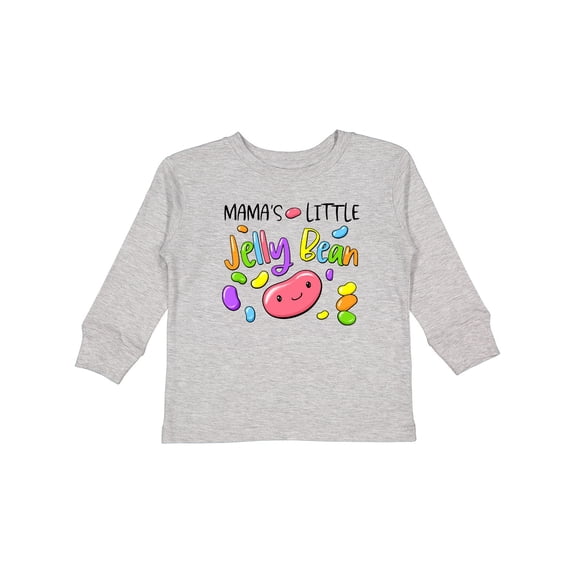 Inktastic Mama's Little Jellybean Cute Easter Candy Boys or Girls Long Sleeve Toddler T-Shirt