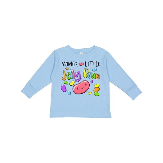 Inktastic Mama's Little Jellybean Cute Easter Candy Boys or Girls Long Sleeve Toddler T-Shirt