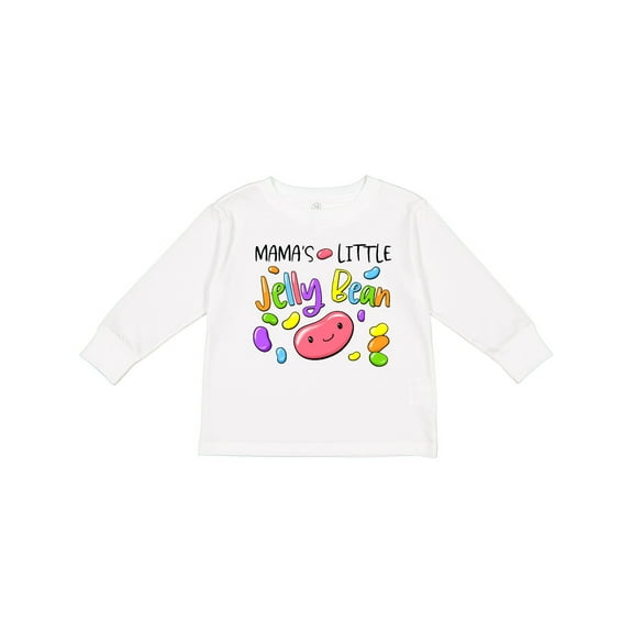 Inktastic Mama's Little Jellybean Cute Easter Candy Boys or Girls Long Sleeve Toddler T-Shirt