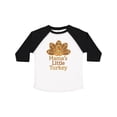 thumbnail image 1 of Inktastic Mama's Little Turkey Thanksgiving Baby Boys or Girls Toddler T-Shirt, 1 of 5
