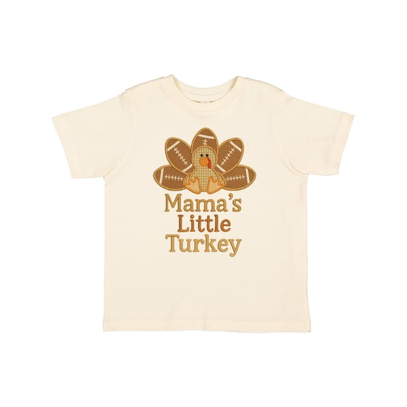 Inktastic Mama's Little Turkey Thanksgiving Baby Boys or Girls Toddler T-Shirt