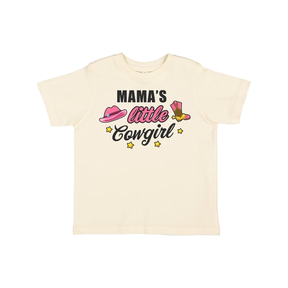 Inktastic Mamas Little Cowgirl with Cowgirl Hat and Boots Girls Toddler T-Shirt
