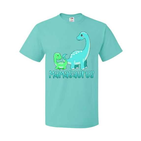 Inktastic Mamasaurus with Cute Brontosaurus Family T-Shirt