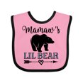 thumbnail image 1 of Inktastic Mamaw Grandma Lil Bear Grandson Gift Boys Baby Bib, 1 of 4