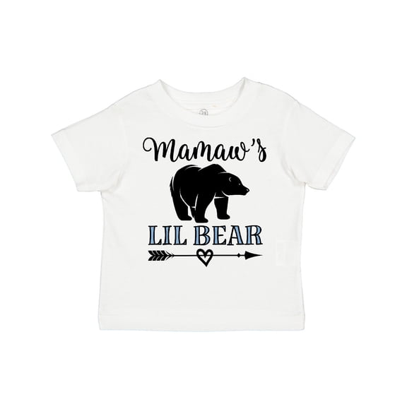 Inktastic Mamaw Grandma Lil Bear Grandson Gift Boys Toddler T-Shirt