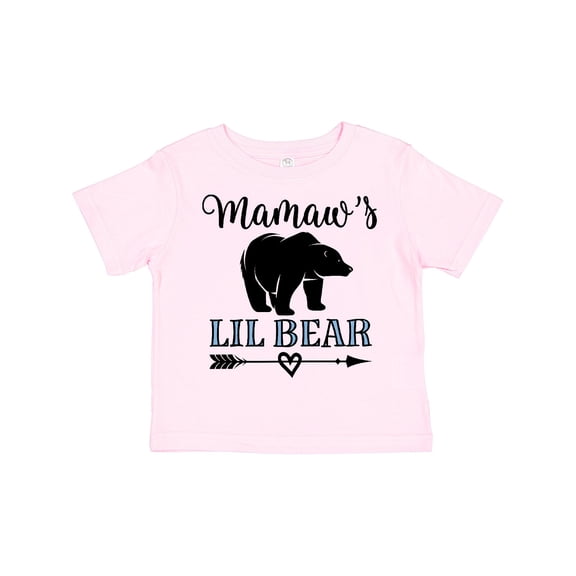 Inktastic Mamaw Grandma Lil Bear Grandson Gift Boys Toddler T-Shirt