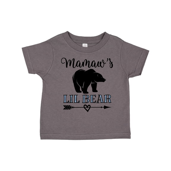 Inktastic Mamaw Grandma Lil Bear Grandson Gift Boys Toddler T-Shirt