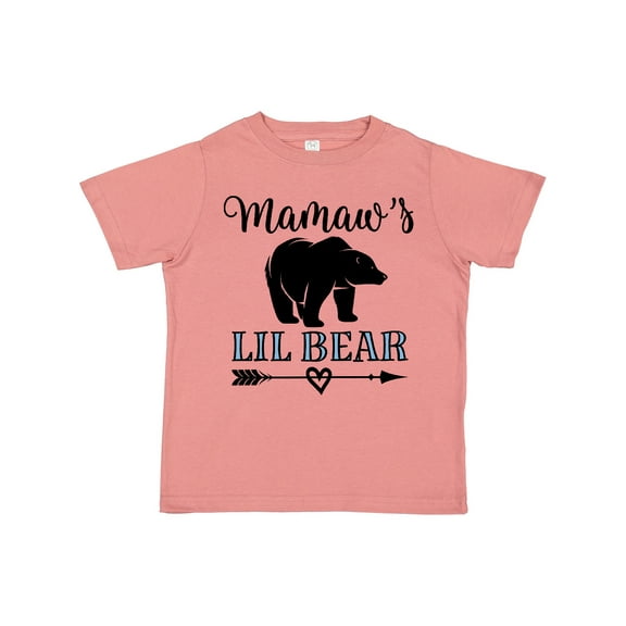 Inktastic Mamaw Grandma Lil Bear Grandson Gift Boys Toddler T-Shirt