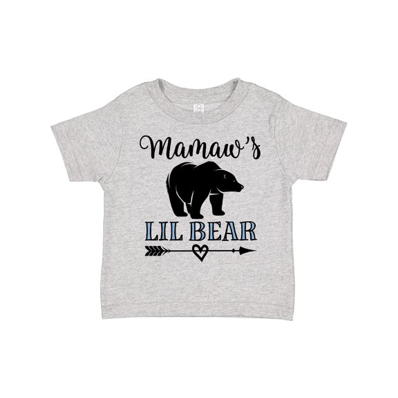 Inktastic Mamaw Grandma Lil Bear Grandson Gift Boys Toddler T-Shirt
