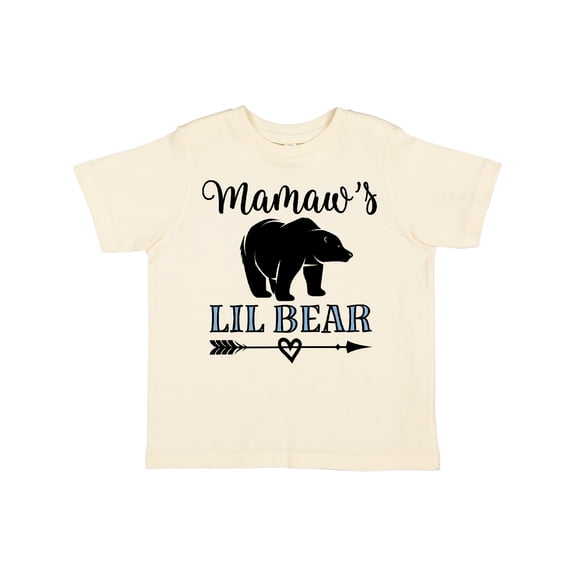 Inktastic Mamaw Grandma Lil Bear Grandson Gift Boys Toddler T-Shirt