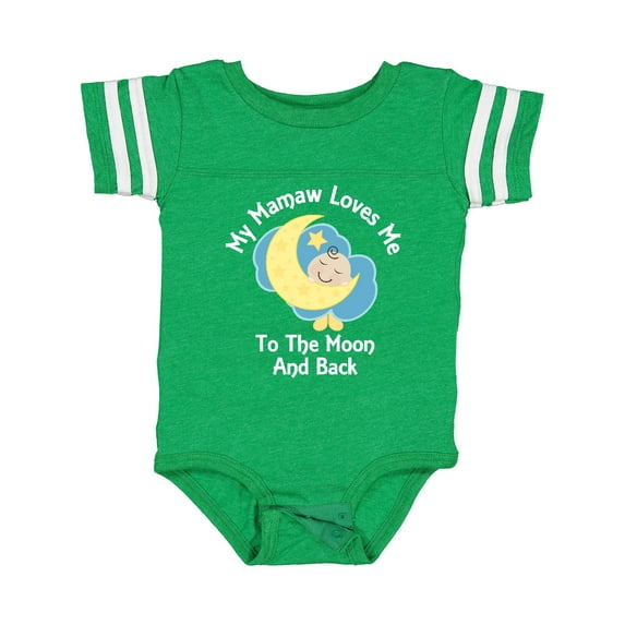 Inktastic Mamaw Grandma Loves Me Girls Boys Boys or Girls Baby Bodysuit
