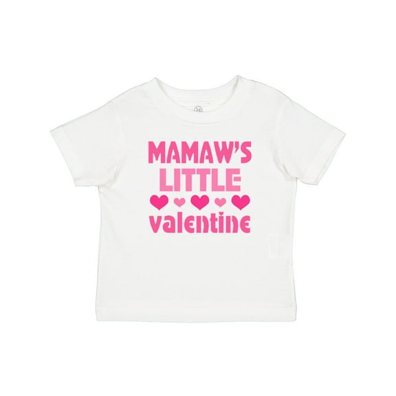 Inktastic Mamaw Little Valentine Grandchild Girls Baby T-Shirt