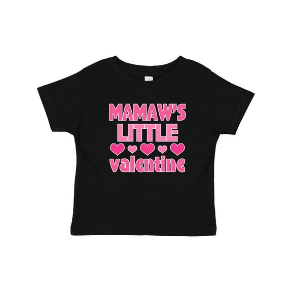 Inktastic Mamaw Little Valentine Grandchild Girls Baby T-Shirt