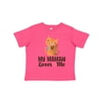 thumbnail image 1 of Inktastic Mamaw Loves Me Girl Granddaughter Cat Girls Toddler T-Shirt, 1 of 5