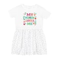 thumbnail image 1 of Inktastic Mamaw Loves Me Girls Apparel Girls Toddler Dress, 1 of 5