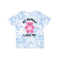 thumbnail image 1 of Inktastic Mamaw Loves Me Girls Bear Granddaughter Girls Toddler T-Shirt, 1 of 5