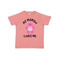thumbnail image 1 of Inktastic Mamaw Loves Me Girls Bear Granddaughter Girls Toddler T-Shirt, 1 of 5