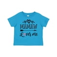 thumbnail image 1 of Inktastic Mamaw Loves Me Grandchild Girls Toddler T-Shirt, 1 of 5