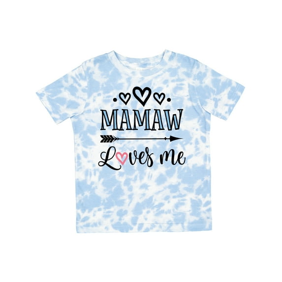 Inktastic Mamaw Loves Me Grandchild Girls Toddler T-Shirt