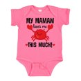 thumbnail image 1 of Inktastic Mamaw Loves Me Grandson Boys or Girls Baby Bodysuit, 1 of 5