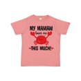 thumbnail image 1 of Inktastic Mamaw Loves Me Grandson Gift Boys or Girls Toddler T-Shirt, 1 of 5