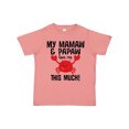 thumbnail image 1 of Inktastic Mamaw Papaw Love Me Boys or Girls Toddler T-Shirt, 1 of 5