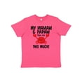 thumbnail image 1 of Inktastic Mamaw Papaw Love Me Youth T-Shirt, 1 of 5