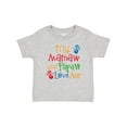 thumbnail image 1 of Inktastic Mamaw and Papaw Love Me Boys or Girls Baby T-Shirt, 1 of 5