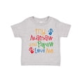 thumbnail image 1 of Inktastic Mamaw and Papaw Love Me Boys or Girls Toddler T-Shirt, 1 of 5