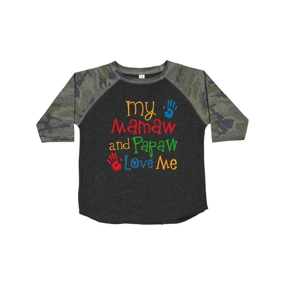 Inktastic Mamaw and Papaw Love Me Boys or Girls Toddler T-Shirt