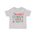 thumbnail image 1 of Inktastic Mamaw and Papaw Love Me Girls Toddler T-Shirt, 1 of 5
